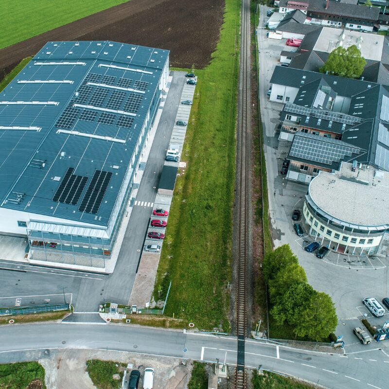 Medizinpark OPED Luftaufnahme