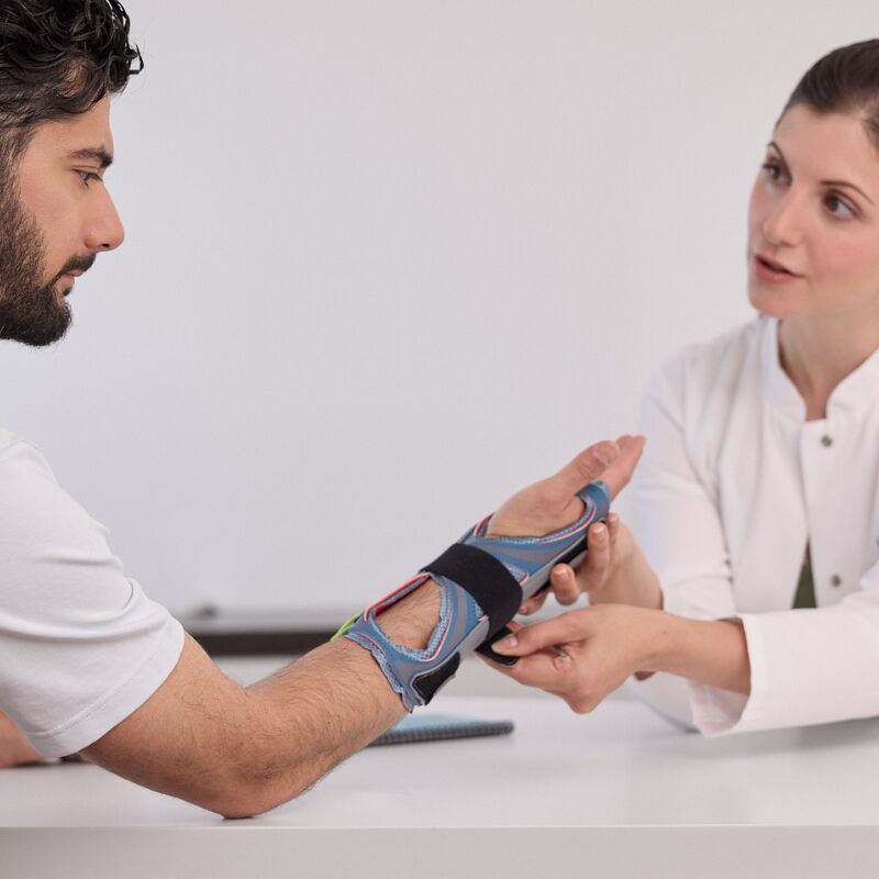 OPTIVOhand Arztbesuch